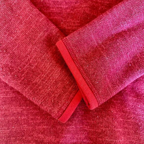 Patagonia Women's Better Sweater Size S Red 1/4-Zip Pullover FleeceGranola Girl - Picture 6 of 10